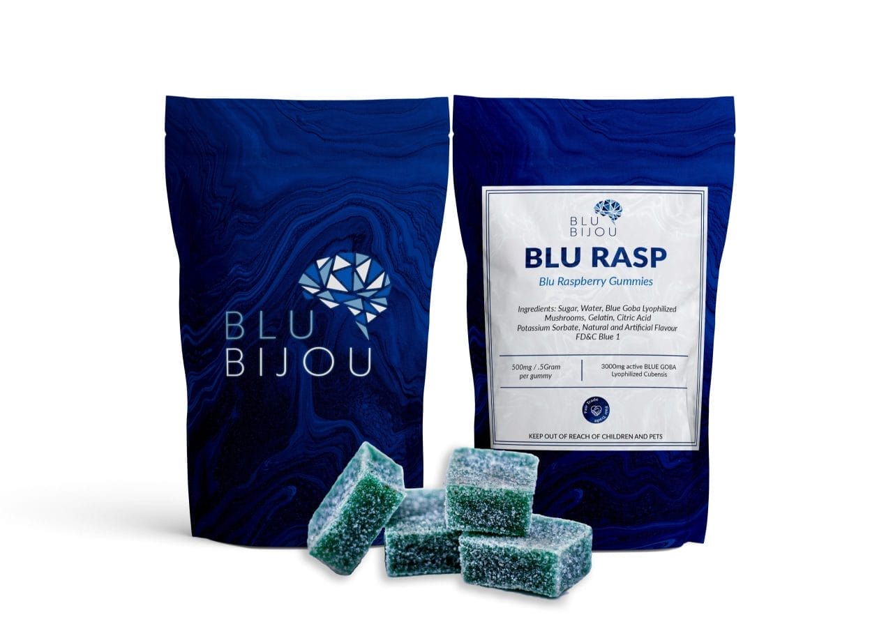 Blue Bijou - Psilocybin Gummies Raspberry