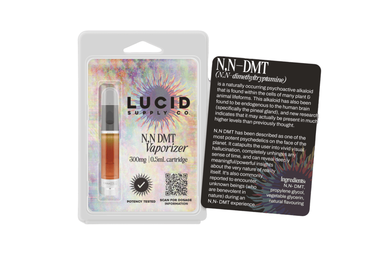 LUCID Supplu Co. - N.N DMT Vaporizer - Cartridge 300ML