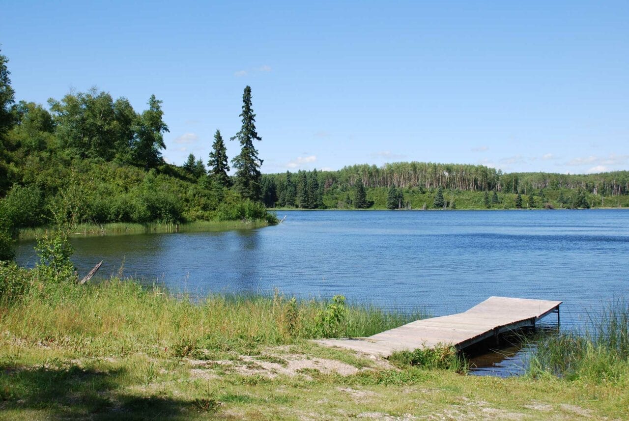 Deep Lake - Riding Mountain National Park in Manitoba